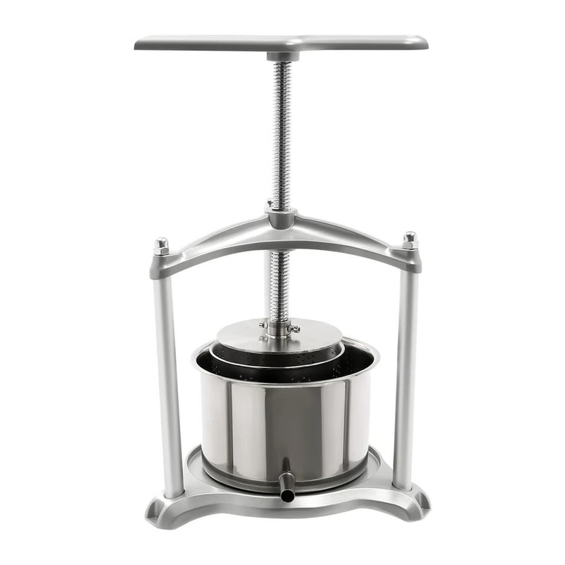 Premium Stainless Steel Fruit Wine Press For Grape Cider Juice 6