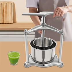 premium stainless steel fruit wine press for grape, cider & juice