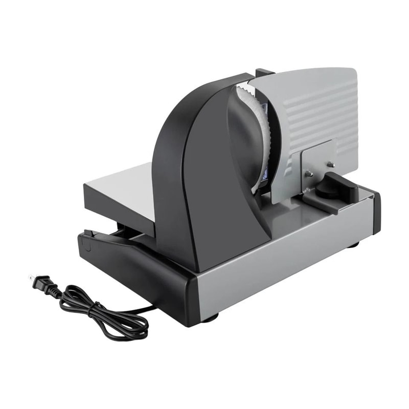 Premium Electric Meat Bread Slicer Food Grade Stainless Steel Adjustable Thickness Cutter 4