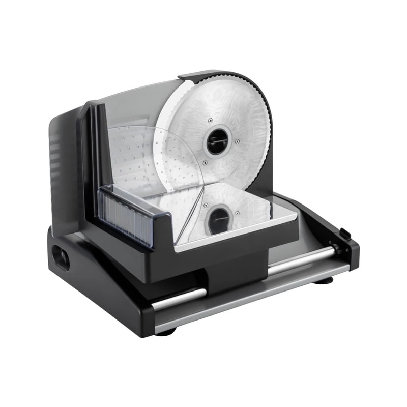 Premium Electric Meat Bread Slicer Food Grade Stainless Steel Adjustable Thickness Cutter 8