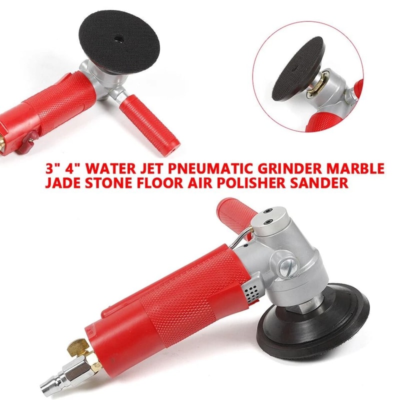 Professional Wet Grinder Polisher With Granite Sanding Stone Wrench Heavy Duty Concrete Polisher 2