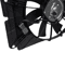 Premium Left Radiator Cooling Fan Assembly AC Condenser For Honda 5