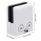 Premium Adjustable Stainless Steel Glass Clamp Set Panels 4