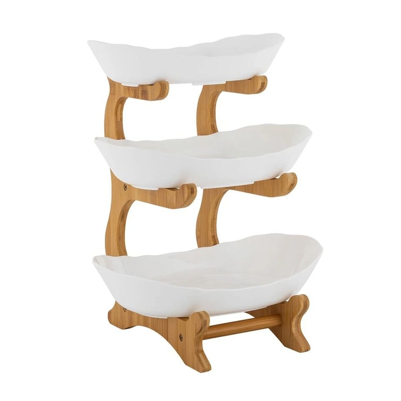 Elegant Tier Dessert Stand For Parties Fruit Displays 1