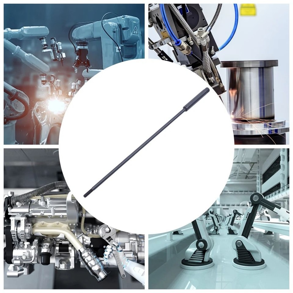 Precision Bridgeport Mill Parts R8 Drawbar Thread Milling Machine Draw Bar Durable Replacement 7