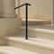 Outdoor Stair Railing Metal Handrail For Steps Black Safety Support 0