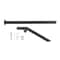 Outdoor Stair Railing Metal Handrail For Steps Black Safety Support 4