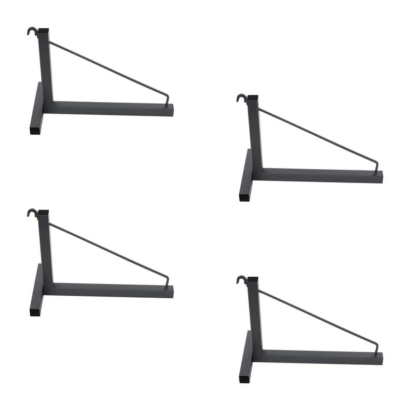 Heavy Duty Container Shelf Brackets Triangular Capacity 0