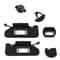 Corvette Sun Visor Set With LED Light For Chevrolet Corvette Driver Passenger Side 1