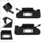 Corvette Sun Visor Set With LED Light For Chevrolet Corvette Driver Passenger Side 2