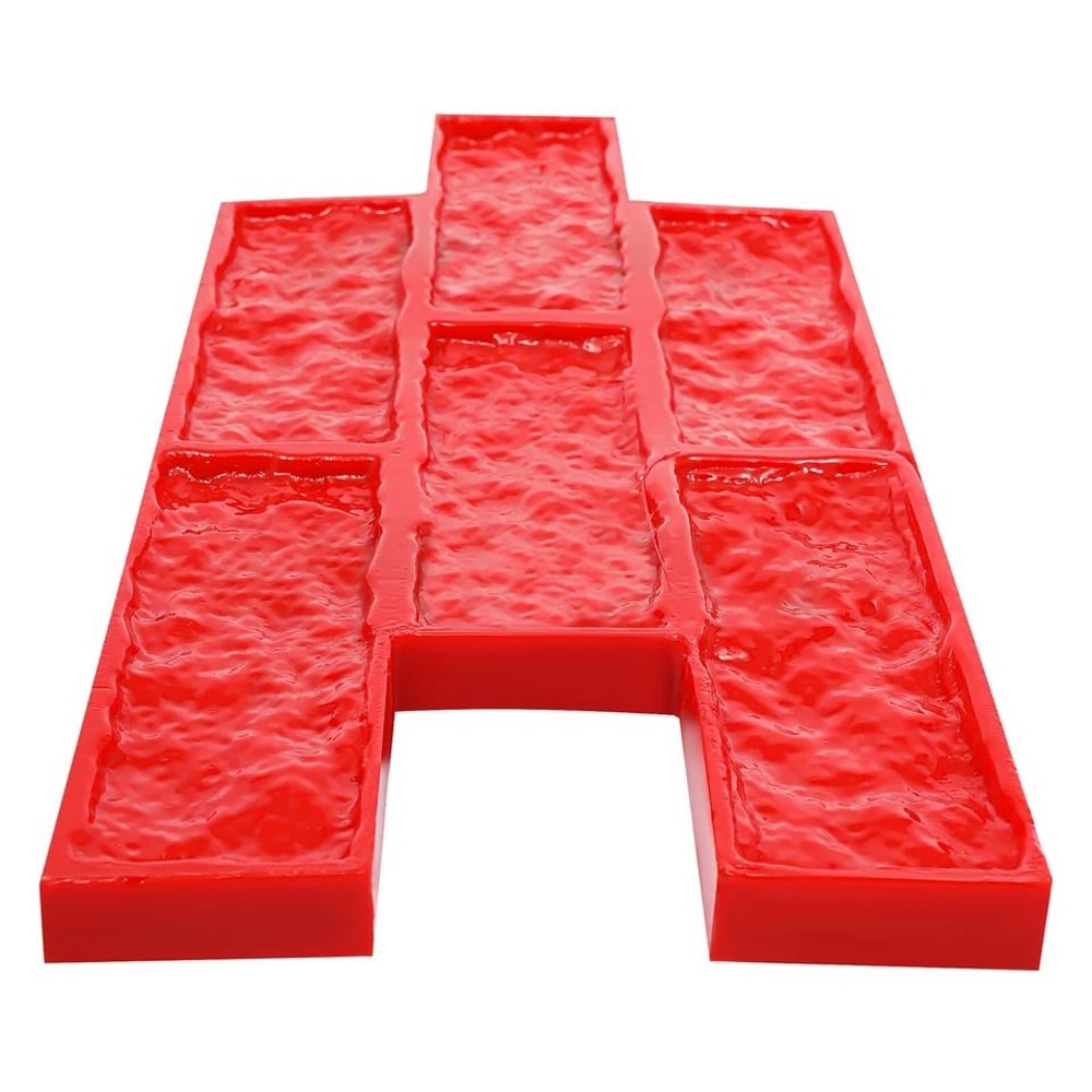 Decorative Concrete Stamp Mat For Textured Cement Finishes Reusable Concrete Stamping Mold 7