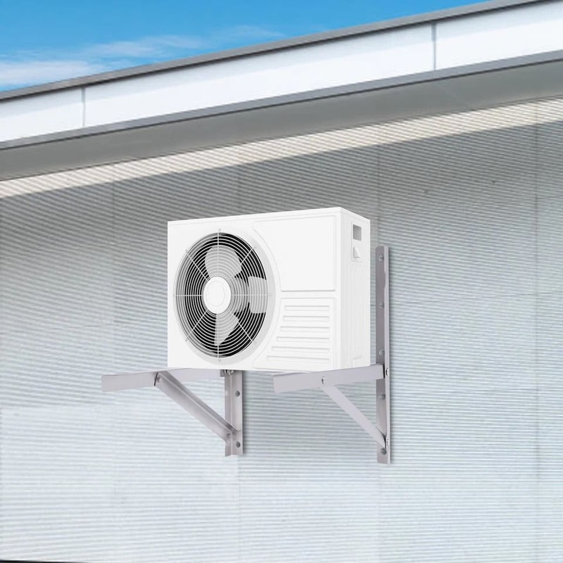 Heavy Duty Mini Split AC Bracket Wall Mount Rack For Ductless Air Conditioner Units 6