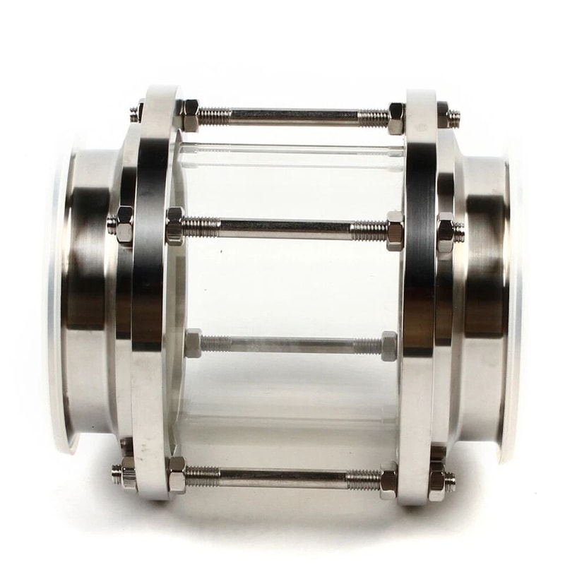 Tri Clamp Sight Glass Sanitary Inline Flow Viewer For Food And Beverage Systems 4