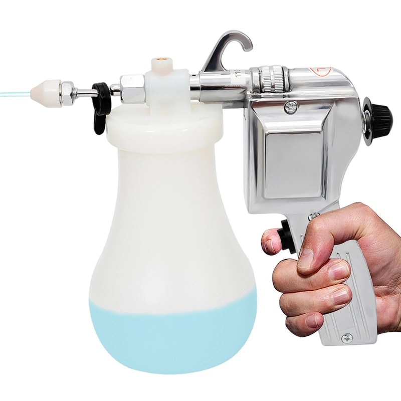 Textile Spot Cleaning Spray Gun Adjustable Nozzle For Screen Printing Fabric Cleaning Tool 5