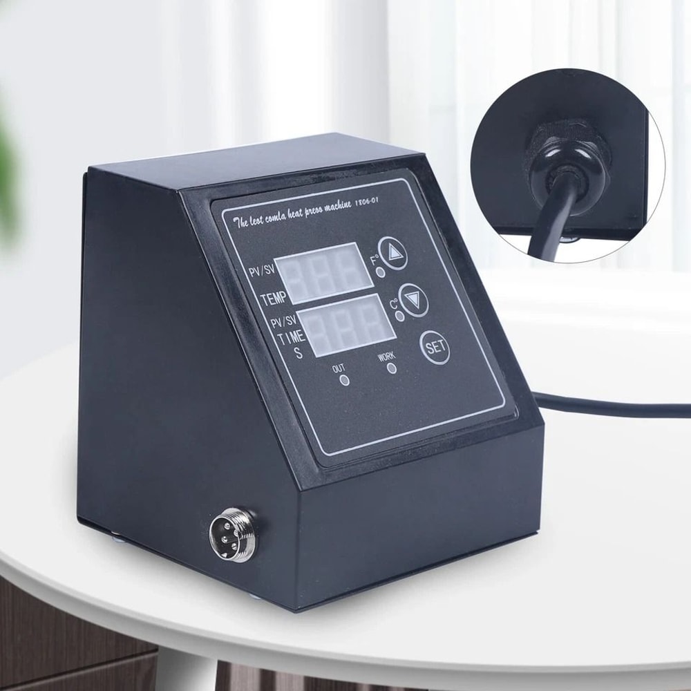 Digital Dual Display Heat Press Temperature Control Box For Heat Press Machine 4