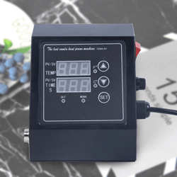 digital dual display heat press temperature control box for heat press machine