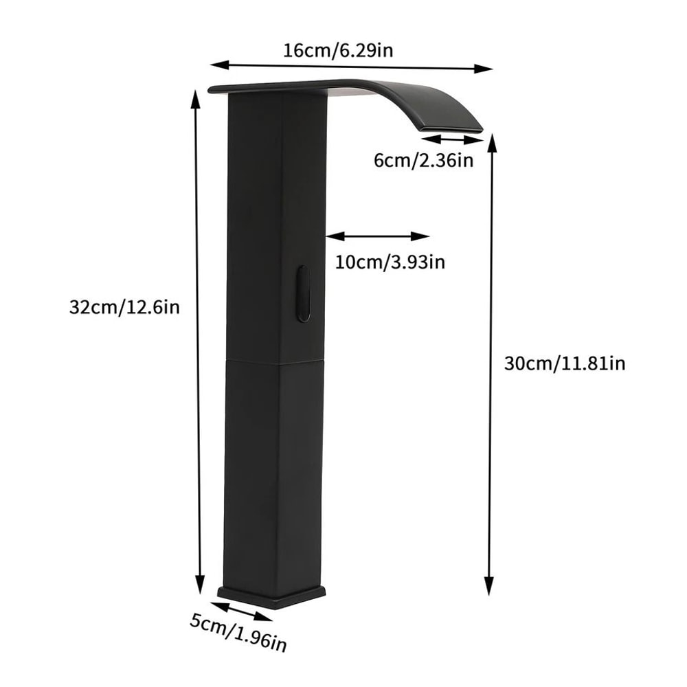 Automatic Motion Infrared Sensor Touchless Bathroom Sink Faucet Smart Bathroom Faucet 1
