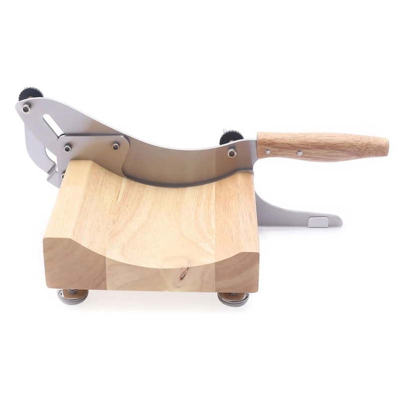 Manual Meat Slicer For Frozen Meat Bones Stainless Steel Butcher Cutter 3