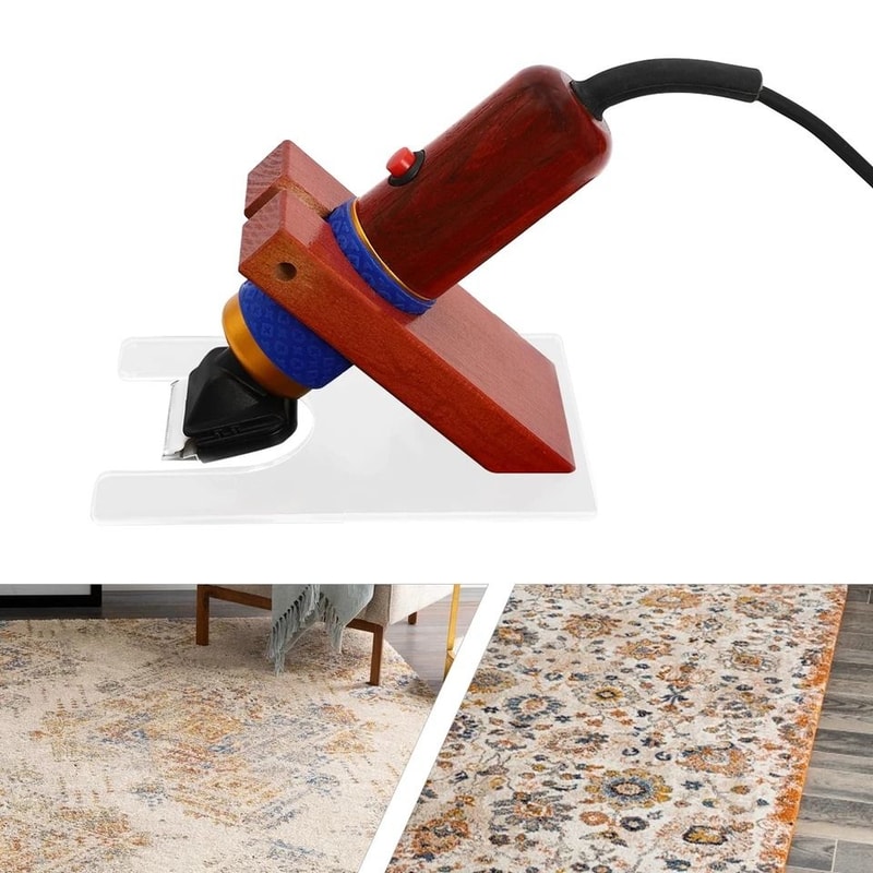 Carpet Trimmer Shears Low Noise Rug Trimmer Electric Carpet Cutter Tool 2