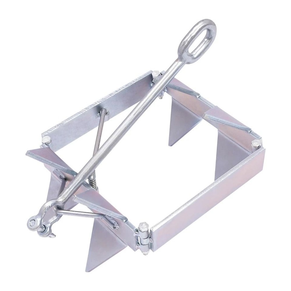 Folding Cube Boat Anchor Sliding Box Portable Marine Anchor For Boats Kayaks 4