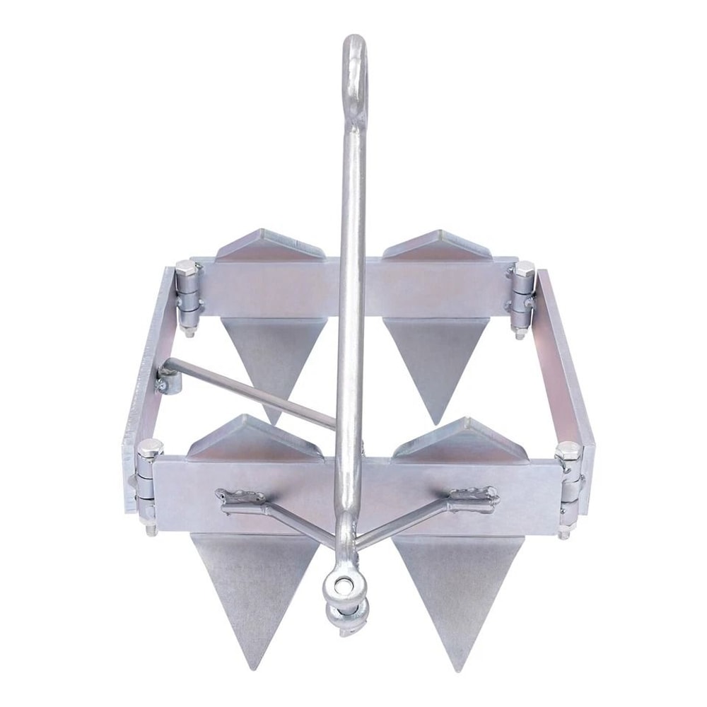 Folding Cube Boat Anchor Sliding Box Portable Marine Anchor For Boats Kayaks 5