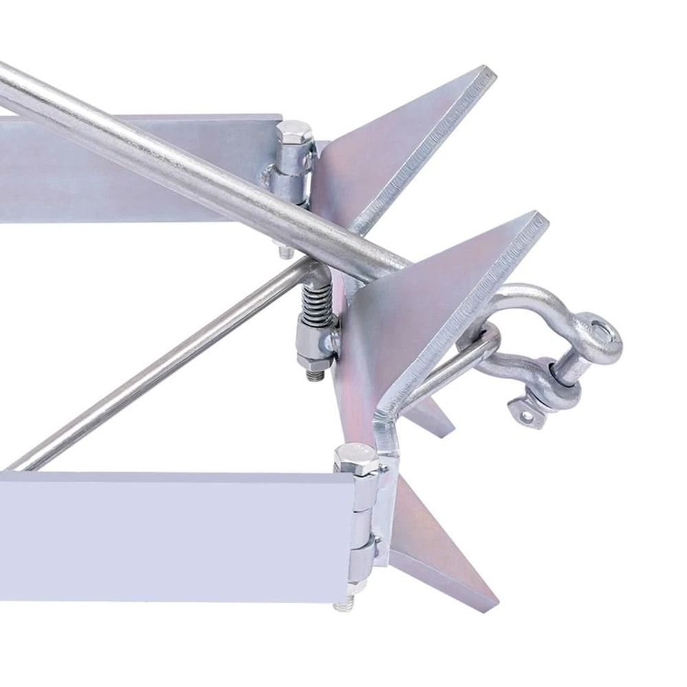 Folding Cube Boat Anchor Sliding Box Portable Marine Anchor For Boats Kayaks 7