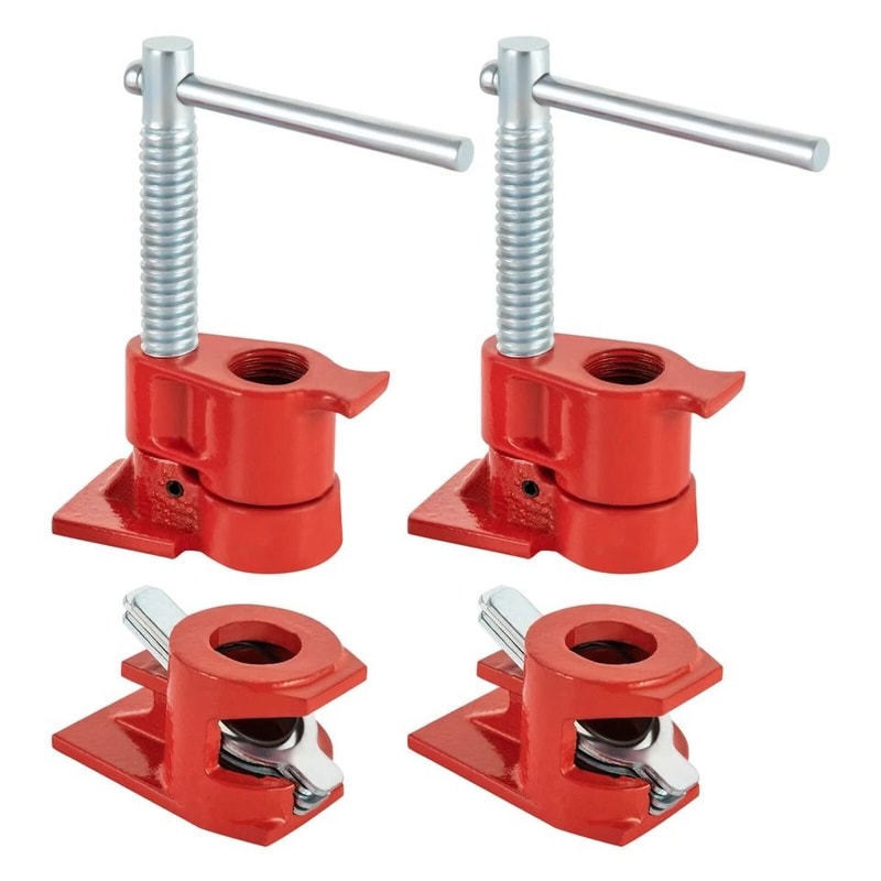 Heavy Duty Wood Gluing Pipe Clamps For Black Pipe Woodworking Fixture 2