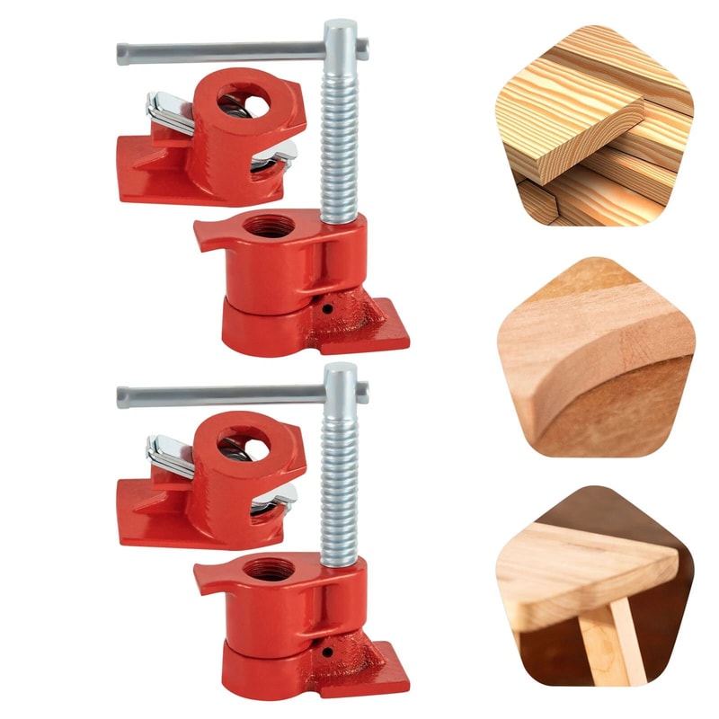 Heavy Duty Wood Gluing Pipe Clamps For Black Pipe Woodworking Fixture 6