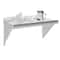 Stainless Steel Commercial Kitchen Wall Shelf Heavy Duty Restaurant Wall Storage Rack 3