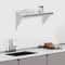 Stainless Steel Commercial Kitchen Wall Shelf Heavy Duty Restaurant Wall Storage Rack 4