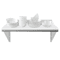 Stainless Steel Commercial Kitchen Wall Shelf Heavy Duty Restaurant Wall Storage Rack 5