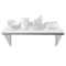Stainless Steel Commercial Kitchen Wall Shelf Heavy Duty Restaurant Wall Storage Rack 5