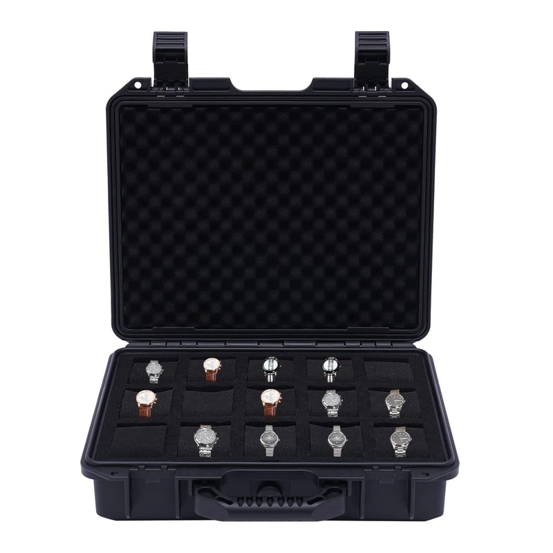Watch Storage Box Collector Display Briefcase Organizer For Watches 3