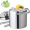 Double Wall Stainless Steel Insulated Ice Bucket With Lid And Tongs 1