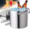 Double Wall Stainless Steel Insulated Ice Bucket With Lid And Tongs 0