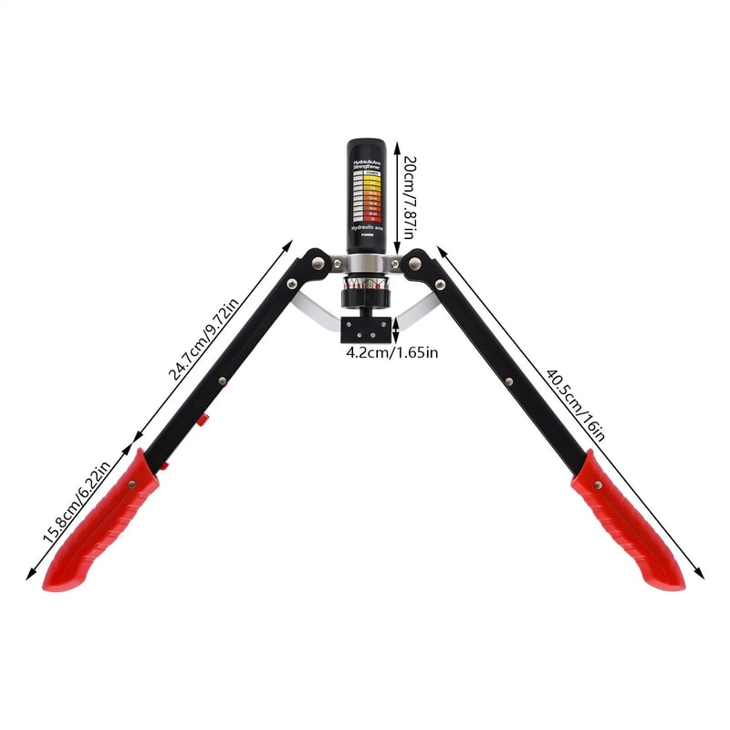 Hydraulic Power Twister Adjustable Arm Exerciser Chest Expander Upper Body Strength Trainer 10