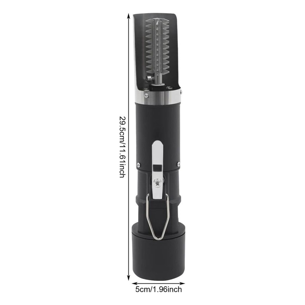 Cordless Electric Fish Scaler RPM Rechargeable Stainless Steel Scale Remover Tool 3