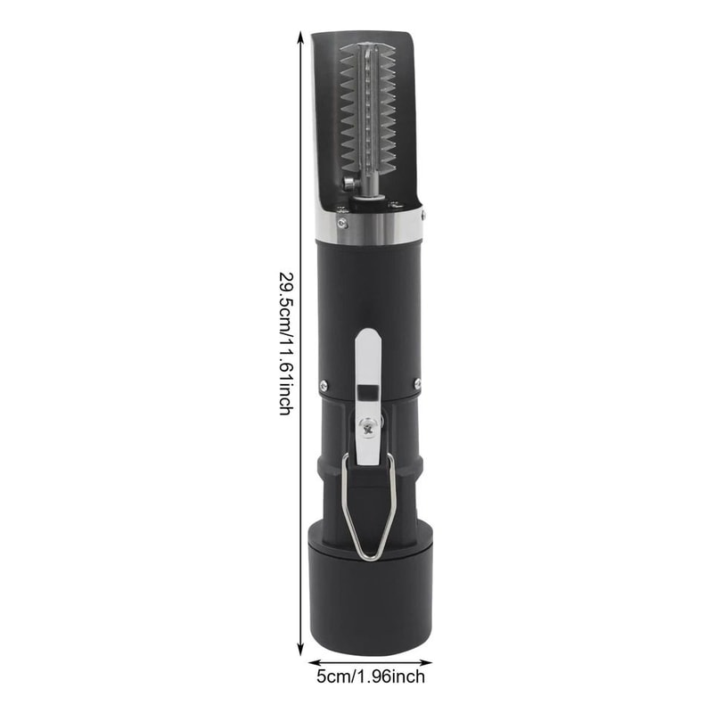 Cordless Electric Fish Scaler RPM Rechargeable Stainless Steel Scale Remover Tool 3