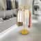 Gold Rotatable Round Garment Rack Floor Standing Adjustable Clothing Display Rack 1