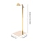 Adjustable Gold Metal Handbag Display Stand Purse Display Rack Bag Hanger Stand 2