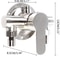 Wall Mount Shower Faucet Control Valve Hot Cold Bathroom Mixer Tap 4
