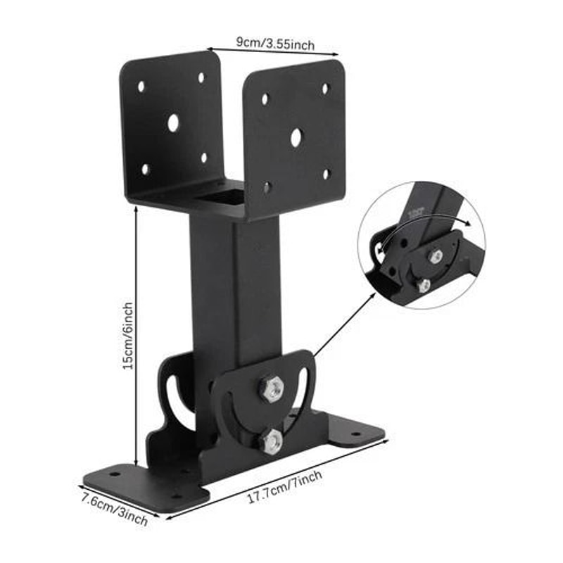 Adjustable Roof Beam Bracket Kit Standpipe Roof Mount Support Brackets 1