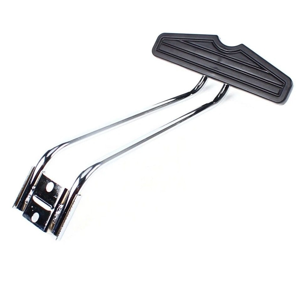 Universal Barber Chair Foot Rest Replacement For Hydraulic Salon Chairs Black 0