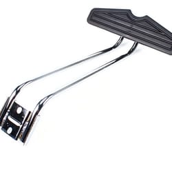 universal barber chair foot rest replacement for hydraulic salon chairs black