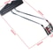 Universal Barber Chair Foot Rest Replacement For Hydraulic Salon Chairs Black 2