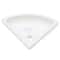 Compact RV Corner Sink Wall Mounted ABS Triangular Basin For Caravan Camper Bathroom 9