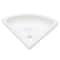 Compact RV Corner Sink Wall Mounted ABS Triangular Basin For Caravan Camper Bathroom 3