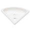 Compact RV Corner Sink Wall Mounted ABS Triangular Basin For Caravan Camper Bathroom 3