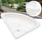 Compact RV Corner Sink Wall Mounted ABS Triangular Basin For Caravan Camper Bathroom 5