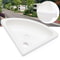 Compact RV Corner Sink Wall Mounted ABS Triangular Basin For Caravan Camper Bathroom 5